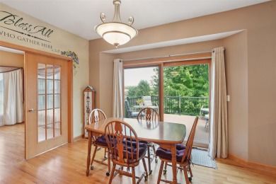 Spectacular custom walkout ranch in popular Copper Creek on Copper Creek Golf Course in Iowa - for sale on GolfHomes.com, golf home, golf lot