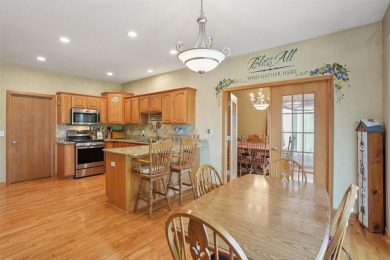 Spectacular custom walkout ranch in popular Copper Creek on Copper Creek Golf Course in Iowa - for sale on GolfHomes.com, golf home, golf lot