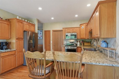 Spectacular custom walkout ranch in popular Copper Creek on Copper Creek Golf Course in Iowa - for sale on GolfHomes.com, golf home, golf lot