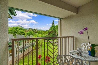 Rare end-unit at Villas of Kamali'i with dramatic mountain and on Makai Golf Club At Princeville in Hawaii - for sale on GolfHomes.com, golf home, golf lot