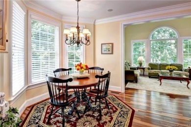 Set on a private golf course view lot, this timeless brick on Fords Colony Country Club in Virginia - for sale on GolfHomes.com, golf home, golf lot