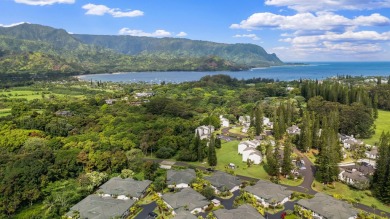 Rare end-unit at Villas of Kamali'i with dramatic mountain and on Makai Golf Club At Princeville in Hawaii - for sale on GolfHomes.com, golf home, golf lot