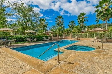 Rare end-unit at Villas of Kamali'i with dramatic mountain and on Makai Golf Club At Princeville in Hawaii - for sale on GolfHomes.com, golf home, golf lot