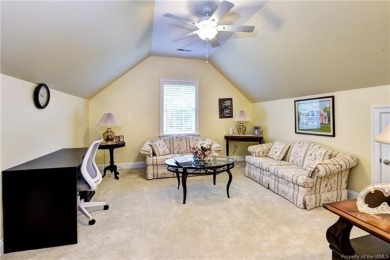 Set on a private golf course view lot, this timeless brick on Fords Colony Country Club in Virginia - for sale on GolfHomes.com, golf home, golf lot