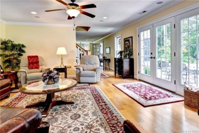 Set on a private golf course view lot, this timeless brick on Fords Colony Country Club in Virginia - for sale on GolfHomes.com, golf home, golf lot