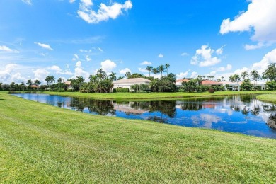 Soaring two-story ceiling heights greet you upon entering this on Polo Club of Boca Raton in Florida - for sale on GolfHomes.com, golf home, golf lot