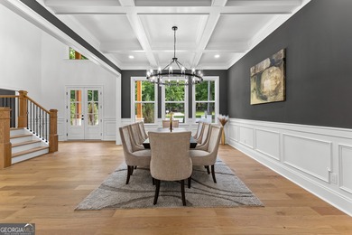 Welcome to this breathtaking four-sided brick estate, perfectly on Whitewater Creek in Georgia - for sale on GolfHomes.com, golf home, golf lot