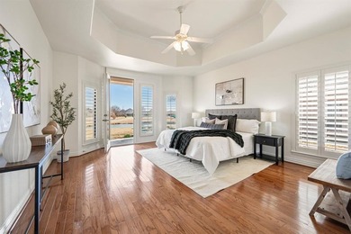 Experience elevated living in this stunning single-story home on Wildhorse Golf Club of Robson Ranch in Texas - for sale on GolfHomes.com, golf home, golf lot