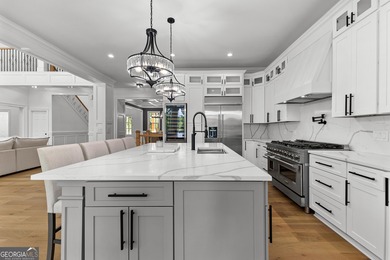 Welcome to this breathtaking four-sided brick estate, perfectly on Whitewater Creek in Georgia - for sale on GolfHomes.com, golf home, golf lot