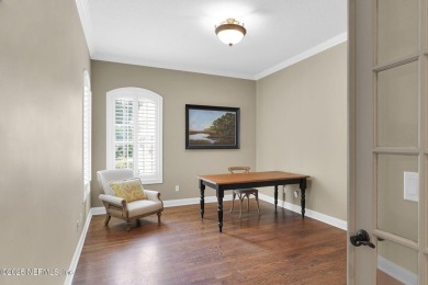 This stunning custom-built home offers an open yet traditional on The Palencia Club in Florida - for sale on GolfHomes.com, golf home, golf lot