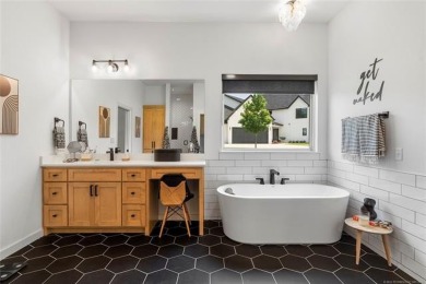 Now available with all new engineered hardwood flooring in the on Forest Ridge Golf Club in Oklahoma - for sale on GolfHomes.com, golf home, golf lot