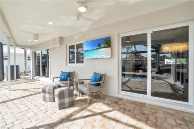 Experience Luxury Coastal Living in this expansive FOUR (4) Bed on Fort Myers Beach and Golf Club in Florida - for sale on GolfHomes.com, golf home, golf lot