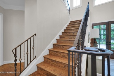This stunning custom-built home offers an open yet traditional on The Palencia Club in Florida - for sale on GolfHomes.com, golf home, golf lot