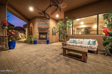 Discover this awe-inspiring, custom Pinnacle Canyon home sitting on The Estancia Club in Arizona - for sale on GolfHomes.com, golf home, golf lot