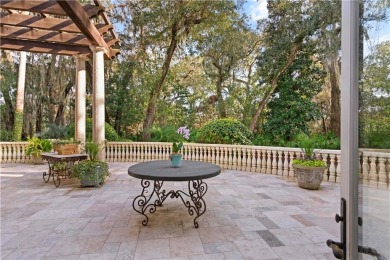 This stunning Mediterranean home is well located overlooking the on Sea Island Golf Club in Georgia - for sale on GolfHomes.com, golf home, golf lot