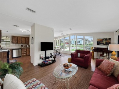 This 2-bedroom, 2-bathroom manufactured home in The Villages on Stonecrest Golf and Club Club in Florida - for sale on GolfHomes.com, golf home, golf lot