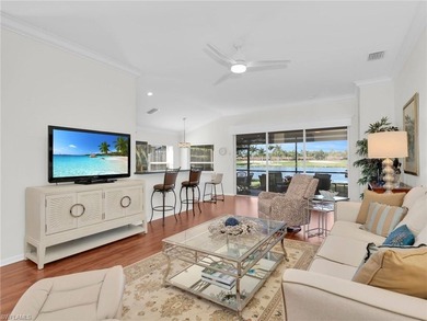 Enjoy resort-style living in this furnished 2 bedroom + den, 2 on Colonial Country Club in Florida - for sale on GolfHomes.com, golf home, golf lot