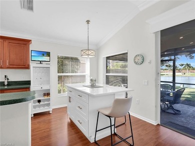 Enjoy resort-style living in this furnished 2 bedroom + den, 2 on Colonial Country Club in Florida - for sale on GolfHomes.com, golf home, golf lot