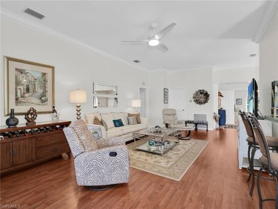 Enjoy resort-style living in this furnished 2 bedroom + den, 2 on Colonial Country Club in Florida - for sale on GolfHomes.com, golf home, golf lot