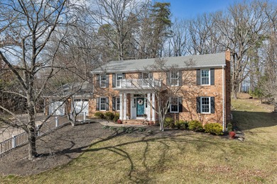 Classic colonial charm meets thoughtful updates in this on Hidden Valley Country Club in Virginia - for sale on GolfHomes.com, golf home, golf lot