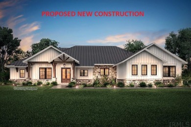 Proposed New Construction! (picture/plans show some upgrades not on Stone Crest Golf Community in Indiana - for sale on GolfHomes.com, golf home, golf lot