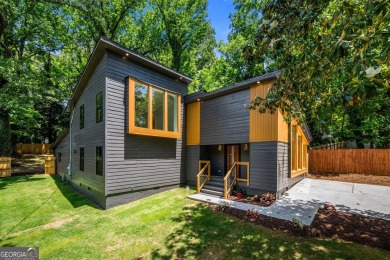 Stunning Mid-Century Modern Gem in Adams Park! Welcome to this on Alfred Tup Holmes Golf Course in Georgia - for sale on GolfHomes.com, golf home, golf lot