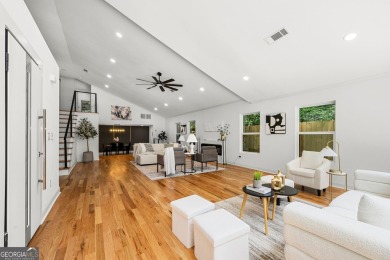 Stunning Mid-Century Modern Gem in Adams Park! Welcome to this on Alfred Tup Holmes Golf Course in Georgia - for sale on GolfHomes.com, golf home, golf lot