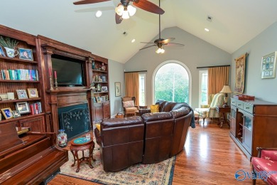 Custom-built executive golf course home featuring lake view & on Gunters Landing in Alabama - for sale on GolfHomes.com, golf home, golf lot