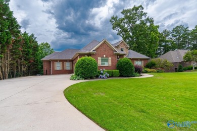 Custom-built executive golf course home featuring lake view & on Gunters Landing in Alabama - for sale on GolfHomes.com, golf home, golf lot