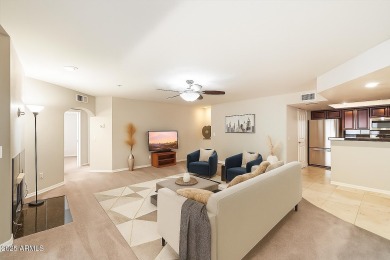 Discover comfort and style in this upgraded 2-bed, 1-bath corner on Arizona Biltmore Golf and Country Club in Arizona - for sale on GolfHomes.com, golf home, golf lot
