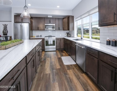 This newly built, stunning duplex offers a prime location on Gypsum Creek Golf Course in Colorado - for sale on GolfHomes.com, golf home, golf lot