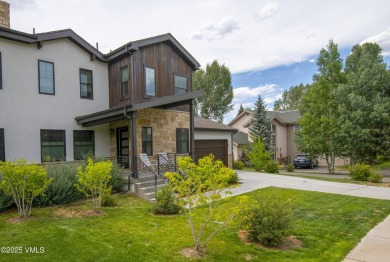 This newly built, stunning duplex offers a prime location on Gypsum Creek Golf Course in Colorado - for sale on GolfHomes.com, golf home, golf lot
