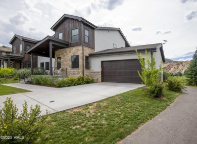 This newly built, stunning duplex offers a prime location on Gypsum Creek Golf Course in Colorado - for sale on GolfHomes.com, golf home, golf lot