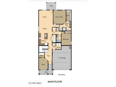 The Texas Olive Floorplan in Campo del Sol offers the perfect on Painted Dunes Desert Golf Course in Texas - for sale on GolfHomes.com, golf home, golf lot