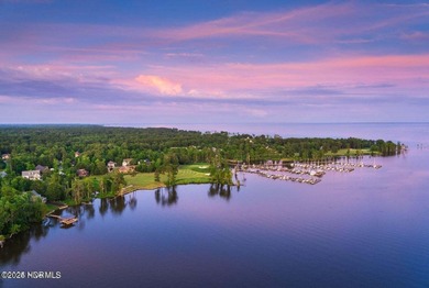 Discover the perfect waterfront homesite in the prestigious on Sound Golf Links at Albemarle Plantation in North Carolina - for sale on GolfHomes.com, golf home, golf lot