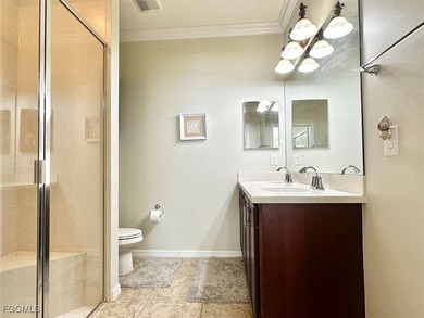 Welcome home to this immaculate villa, truly the nicest and most on Pelican Preserve Golf Club in Florida - for sale on GolfHomes.com, golf home, golf lot