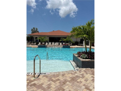 What a fabulous veranda with a lot of natural light, this 2 on Naples Heritage Golf and Country Club in Florida - for sale on GolfHomes.com, golf home, golf lot