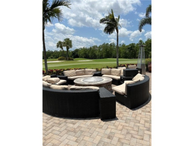 What a fabulous veranda with a lot of natural light, this 2 on Naples Heritage Golf and Country Club in Florida - for sale on GolfHomes.com, golf home, golf lot
