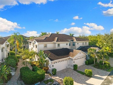 This spacious, well-designed second-floor end-unit is located in on Windstar on Naples Bay in Florida - for sale on GolfHomes.com, golf home, golf lot