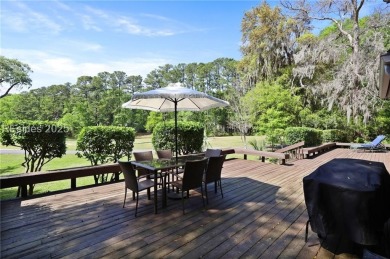 Overlooking the green of the #4 hole at Dolphin Head Golf Club on Dolphin Head Golf Club in South Carolina - for sale on GolfHomes.com, golf home, golf lot
