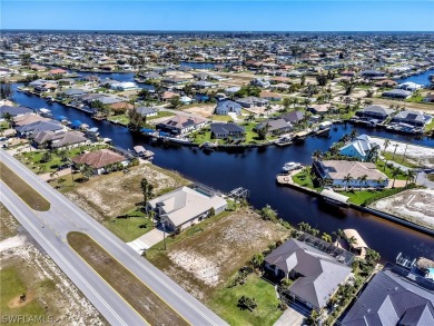 Now you can build your dream home on this waterfront lot! on Burnt Store Golf Club in Florida - for sale on GolfHomes.com, golf home, golf lot