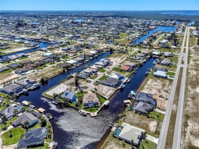 Now you can build your dream home on this waterfront lot! on Burnt Store Golf Club in Florida - for sale on GolfHomes.com, golf home, golf lot