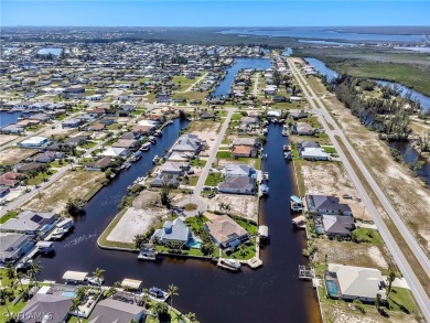 Now you can build your dream home on this waterfront lot! on Burnt Store Golf Club in Florida - for sale on GolfHomes.com, golf home, golf lot