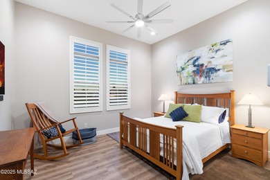 This exceptional 2024 residence presents 3 bedrooms, 2.5 baths on Quail Creek Country Club  in Arizona - for sale on GolfHomes.com, golf home, golf lot