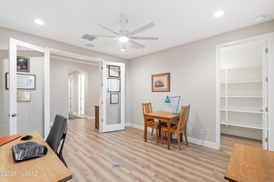 This exceptional 2024 residence presents 3 bedrooms, 2.5 baths on Quail Creek Country Club  in Arizona - for sale on GolfHomes.com, golf home, golf lot