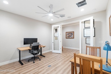 This exceptional 2024 residence presents 3 bedrooms, 2.5 baths on Quail Creek Country Club  in Arizona - for sale on GolfHomes.com, golf home, golf lot