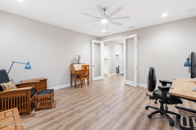 This exceptional 2024 residence presents 3 bedrooms, 2.5 baths on Quail Creek Country Club  in Arizona - for sale on GolfHomes.com, golf home, golf lot