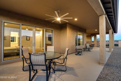 This exceptional 2024 residence presents 3 bedrooms, 2.5 baths on Quail Creek Country Club  in Arizona - for sale on GolfHomes.com, golf home, golf lot