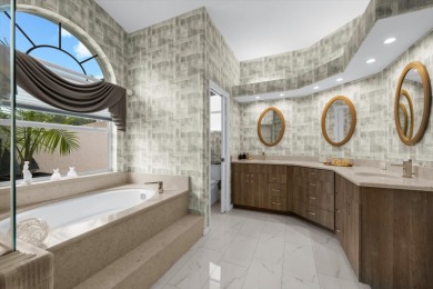 Find your sanctuary in a home where stunning lake views provide on Misty Creek Country Club in Florida - for sale on GolfHomes.com, golf home, golf lot