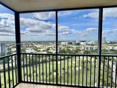 Experience stunning views from this generously sized one-bedroom on Turnberry Isle Resort and Club in Florida - for sale on GolfHomes.com, golf home, golf lot